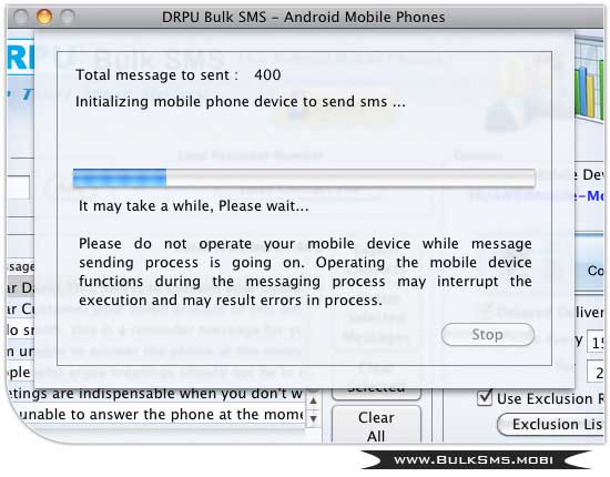 Screenshot of Mac Bulk SMS Android