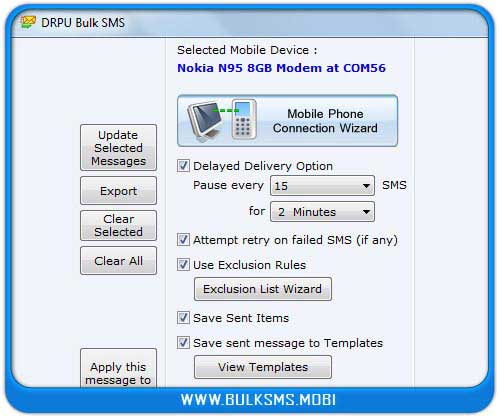 Online Mobile Bulk SMS screenshot