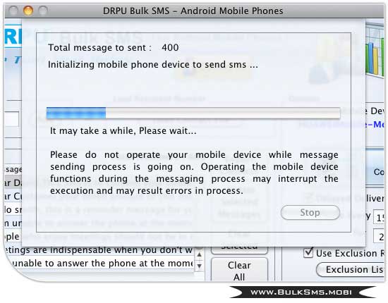 Mac Bulk SMS Android Mobile