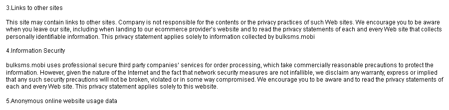 Privacy Policy